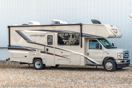5-27-22 &lt;a href=&quot;http://www.mhsrv.com/coachmen-rv/&quot;&gt;&lt;img src=&quot;http://www.mhsrv.com/images/sold-coachmen.jpg&quot; width=&quot;383&quot; height=&quot;141&quot; border=&quot;0&quot;&gt;&lt;/a&gt;  MSRP $143,251. New 2022 Coachmen Leprechaun Model 260DS. This Luxury Class C RV measures approximately 27 feet 11 inches in length and is powered by V-8 7.3L engine and a Ford E-450 chassis. Motor Home Specialist includes the CRV Comfort Ride Premier Package option which features SumoSpring Front Shock Absorbers, SuperSpring Rear Self-Adjusting Helper Spring, Chassis Electronic Stability Control, Dynamic Balanced Driveshaft System and Heavy Duty Front and Rear Stabilizer Bars. Additional options include the driver &amp; passenger swivel seats, windshield cover, folding table, solid surface countertops w/ stainless steel sink &amp; faucet, exterior camp kitchen table, dual A/Cs, hydraulic jacks, and an exterior entertainment center. Not only that but we have added in the Power Plus Package featuring Sideview Cameras, 6 Gallon Gas &amp; Electric Water Heater, Convection Oven, Heated Holding Tanks, Heated Remote Mirrors. For more complete details on this unit and our entire inventory including brochures, window sticker, videos, photos, reviews &amp; testimonials as well as additional information about Motor Home Specialist and our manufacturers please visit us at MHSRV.com or call 800-335-6054. At Motor Home Specialist, we DO NOT charge any prep or orientation fees like you will find at other dealerships. All sale prices include a 200-point inspection, interior &amp; exterior wash, detail service and a fully automated high-pressure rain booth test and coach wash that is a standout service unlike that of any other in the industry. You will also receive a thorough coach orientation with an MHSRV technician, an RV Starter&#39;s kit, a night stay in our delivery park featuring landscaped and covered pads with full hook-ups and much more! Read Thousands upon Thousands of 5-Star Reviews at MHSRV.com and See What They Had to Say About Their Experience at Motor Home Specialist. WHY PAY MORE?... WHY SETTLE FOR LESS?
