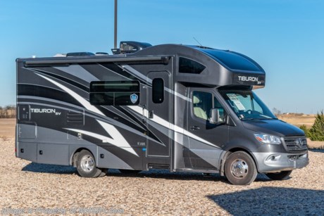 4-8 &lt;a href=&quot;http://www.mhsrv.com/thor-motor-coach/&quot;&gt;&lt;img src=&quot;http://www.mhsrv.com/images/sold-thor.jpg&quot; width=&quot;383&quot; height=&quot;141&quot; border=&quot;0&quot;&gt;&lt;/a&gt;   MSRP $194,851. New 2022 Thor Motor Coach Tiburon SV 24FB Mercedes Diesel Sprinter. This Luxury RV measures approximately 25 feet 8 inches in length with a tank-less water heater, a generator and the ultra-high-line cabinetry from TMC that set this coach apart from the competition! Optional equipment includes the beautiful full-body paint exterior, auto leveling jacks w/ touch pad controls and single child safety tether. The Tiburon Sprinter also features a fiberglass front cap with skylight, an armless power patio awning with integrated LED lighting, frameless windows, remote exterior mirrors, backup system, swivel captain’s chairs, full extension metal ball-bearing drawer guides, Rapid Camp+, holding tanks with heat pads and much more. For more complete details on this unit and our entire inventory including brochures, window sticker, videos, photos, reviews &amp; testimonials as well as additional information about Motor Home Specialist and our manufacturers please visit us at MHSRV.com or call 800-335-6054. At Motor Home Specialist, we DO NOT charge any prep or orientation fees like you will find at other dealerships. All sale prices include a 200-point inspection, interior &amp; exterior wash, detail service and a fully automated high-pressure rain booth test and coach wash that is a standout service unlike that of any other in the industry. You will also receive a thorough coach orientation with an MHSRV technician, an RV Starter&#39;s kit, a night stay in our delivery park featuring landscaped and covered pads with full hook-ups and much more! Read Thousands upon Thousands of 5-Star Reviews at MHSRV.com and See What They Had to Say About Their Experience at Motor Home Specialist. WHY PAY MORE? WHY SETTLE FOR LESS?