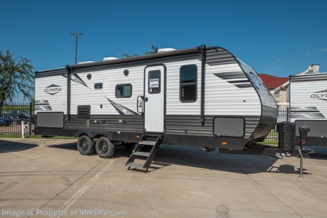 9/30/21  &lt;a href=&quot;http://www.mhsrv.com/travel-trailers/&quot;&gt;&lt;img src=&quot;http://www.mhsrv.com/images/sold-traveltrailer.jpg&quot; width=&quot;383&quot; height=&quot;141&quot; border=&quot;0&quot;&gt;&lt;/a&gt;  M.S.R.P. $38,386. The All-New 2022 Highland Ridge Olympia 26BHS Bunk Model is approximately 30 feet 9 inches featuring a double bunk, fireplace and exterior refrigerator. This RV features the optional upgraded main A/C, second ducted A/C and an LED TV. Additional options include the Customer Convenience &amp; RVR packages which feature a 3 burner range with glass cover, residential flooring throughout, water heater, microwave, nitrogen filled tires, power awning with LED lighting, integrated speakers, solar prep, stabilizer jacks, dinette storage doors, upgraded kitchen faucet, 7 way plug, solid step main entrance step, blackout shades, gas struts on the main bed, kitchen backsplash and much more! M.S.R.P. of $38,386 includes freight and destination charges. For additional details on this unit and our entire inventory including brochures, window sticker, videos, photos, reviews &amp; testimonials as well as additional information about Motor Home Specialist and our manufacturers please visit us at MHSRV.com or call 800-335-6054. At Motor Home Specialist, we DO NOT charge any prep or orientation fees like you will find at other dealerships. All sale prices include a 200-point inspection, interior &amp; exterior wash, detail service and a fully automated high-pressure rain booth test and coach wash that is a standout service unlike that of any other in the industry. You will also receive a thorough coach orientation with an MHSRV technician, a night stay in our delivery park featuring landscaped and covered pads with full hook-ups and much more! Read Thousands upon Thousands of 5-Star Reviews at MHSRV.com and See What They Had to Say About Their Experience at Motor Home Specialist. WHY PAY MORE? WHY SETTLE FOR LESS?