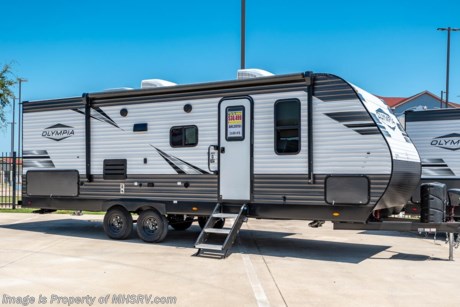 9/30/21  &lt;a href=&quot;http://www.mhsrv.com/travel-trailers/&quot;&gt;&lt;img src=&quot;http://www.mhsrv.com/images/sold-traveltrailer.jpg&quot; width=&quot;383&quot; height=&quot;141&quot; border=&quot;0&quot;&gt;&lt;/a&gt;  M.S.R.P. $38,910. The All-New 2022 Highland Ridge Olympia 26BHS Bunk Model is approximately 30 feet 9 inches featuring a double bunk, fireplace and exterior refrigerator. This RV features the optional upgraded main A/C, second ducted A/C, Solar Power Package and an LED TV. Additional options include the Customer Convenience &amp; RVR packages which feature a 3 burner range with glass cover, residential flooring throughout, water heater, microwave, nitrogen filled tires, power awning with LED lighting, integrated speakers, solar prep, stabilizer jacks, dinette storage doors, upgraded kitchen faucet, 7 way plug, solid step main entrance step, blackout shades, gas struts on the main bed, kitchen backsplash and much more! M.S.R.P. of $38,910 includes freight and destination charges. For additional details on this unit and our entire inventory including brochures, window sticker, videos, photos, reviews &amp; testimonials as well as additional information about Motor Home Specialist and our manufacturers please visit us at MHSRV.com or call 800-335-6054. At Motor Home Specialist, we DO NOT charge any prep or orientation fees like you will find at other dealerships. All sale prices include a 200-point inspection, interior &amp; exterior wash, detail service and a fully automated high-pressure rain booth test and coach wash that is a standout service unlike that of any other in the industry. You will also receive a thorough coach orientation with an MHSRV technician, a night stay in our delivery park featuring landscaped and covered pads with full hook-ups and much more! Read Thousands upon Thousands of 5-Star Reviews at MHSRV.com and See What They Had to Say About Their Experience at Motor Home Specialist. WHY PAY MORE? WHY SETTLE FOR LESS?