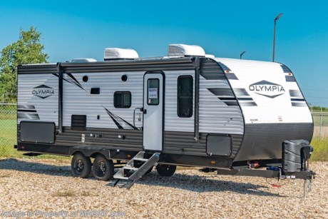 9/30/21  &lt;a href=&quot;http://www.mhsrv.com/travel-trailers/&quot;&gt;&lt;img src=&quot;http://www.mhsrv.com/images/sold-traveltrailer.jpg&quot; width=&quot;383&quot; height=&quot;141&quot; border=&quot;0&quot;&gt;&lt;/a&gt;  M.S.R.P. $38,910. The All-New 2022 Highland Ridge Olympia 26BHS Bunk Model is approximately 30 feet 9 inches featuring a double bunk, fireplace and exterior refrigerator. This RV features the optional upgraded main A/C, second ducted A/C and an LED TV. Additional options include the Solar Power Package and the Customer Convenience &amp; RVR packages which feature a 3 burner range with glass cover, residential flooring throughout, water heater, microwave, nitrogen filled tires, power awning with LED lighting, integrated speakers, solar prep, stabilizer jacks, dinette storage doors, upgraded kitchen faucet, 7 way plug, solid step main entrance step, blackout shades, gas struts on the main bed, kitchen backsplash and much more! M.S.R.P. of $38,910 includes freight and destination charges. For additional details on this unit and our entire inventory including brochures, window sticker, videos, photos, reviews &amp; testimonials as well as additional information about Motor Home Specialist and our manufacturers please visit us at MHSRV.com or call 800-335-6054. At Motor Home Specialist, we DO NOT charge any prep or orientation fees like you will find at other dealerships. All sale prices include a 200-point inspection, interior &amp; exterior wash, detail service and a fully automated high-pressure rain booth test and coach wash that is a standout service unlike that of any other in the industry. You will also receive a thorough coach orientation with an MHSRV technician, a night stay in our delivery park featuring landscaped and covered pads with full hook-ups and much more! Read Thousands upon Thousands of 5-Star Reviews at MHSRV.com and See What They Had to Say About Their Experience at Motor Home Specialist. WHY PAY MORE? WHY SETTLE FOR LESS?