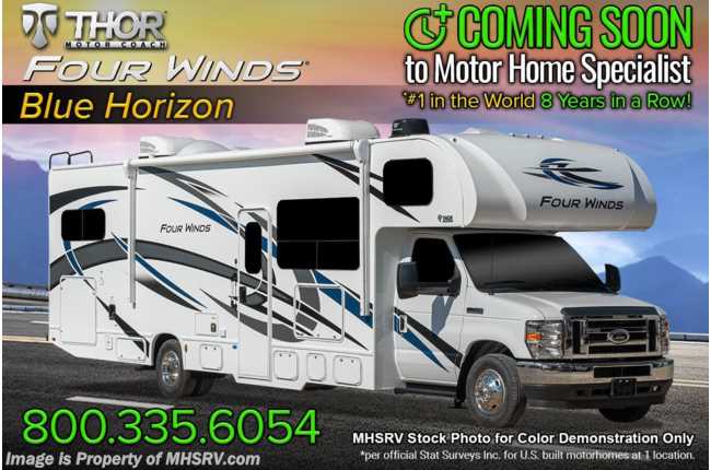 2023 Thor Motor Coach Four Winds 31EV &quot;Victory Series&quot; Ford® V8, Bunk House W/ 2 A/Cs, MORryde© Suspension
