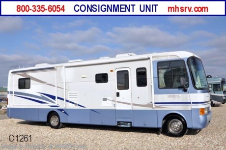 PICKED UP 11/7/11 - Used Holiday Rambler RV for Sale - 2003 Holiday Rambler Admiral with 2 slides, model 34SBD: Only 31,465 miles! This RV is approximately 34&#39; in length and features a powerful Ford 6.8L V-10 engine, Ford chassis, automatic trans, 5.5KW Onan generator, Power Gear leveling system and (2) TVs. For complete details visit Motor Home Specialist at MHSRV .com or 800-335-6054: The #1 Volume Selling Motor Home Dealer in Texas.