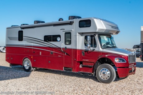 4/13/22  &lt;a href=&quot;http://www.mhsrv.com/other-rvs-for-sale/dynamax-rv/&quot;&gt;&lt;img src=&quot;http://www.mhsrv.com/images/sold-dynamax.jpg&quot; width=&quot;383&quot; height=&quot;141&quot; border=&quot;0&quot;&gt;&lt;/a&gt;  MSRP $301,668. The All New 2022 Dynamax Europa 31SS Super C is approximately 33 feet 5 inch in length with 2 slides, king sized bed and the Cummins 6.7L Turbo Diesel engine riding on a Freightliner chassis. This amazing Super C features a custom full body paint package, front end Diamond Shield paint protection, dark tinted frameless windows, rear rock guard, diesel generator, leatherette driver &amp; passenger air ride seats with swivel bases, cab-over bed, multiplex wiring with touch screen command center, on-demand water heater, aluminum wheels, touch screen dash infotainment system, and a host of other features that give the Europa a luxurious feel with the power and strength you expect from a Super C. This RV also includes the optional tire pressure monitoring system and powered theater seating. For more complete details on this unit and our entire inventory including brochures, window sticker, videos, photos, reviews &amp; testimonials as well as additional information about Motor Home Specialist and our manufacturers please visit us at MHSRV.com or call 800-335-6054. At Motor Home Specialist, we DO NOT charge any prep or orientation fees like you will find at other dealerships. All sale prices include a 200-point inspection, interior &amp; exterior wash, detail service and a fully automated high-pressure rain booth test and coach wash that is a standout service unlike that of any other in the industry. You will also receive a thorough coach orientation with an MHSRV technician, an RV Starter&#39;s kit, a night stay in our delivery park featuring landscaped and covered pads with full hook-ups and much more! Read Thousands upon Thousands of 5-Star Reviews at MHSRV.com and See What They Had to Say About Their Experience at Motor Home Specialist. WHY PAY MORE?... WHY SETTLE FOR LESS?