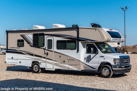 4-18-22  &lt;a href=&quot;http://www.mhsrv.com/coachmen-rv/&quot;&gt;&lt;img src=&quot;http://www.mhsrv.com/images/sold-coachmen.jpg&quot; width=&quot;383&quot; height=&quot;141&quot; border=&quot;0&quot;&gt;&lt;/a&gt;  MSRP $143,878. New 2022 Coachmen Leprechaun Model 298KB. This Luxury Class C RV measures approximately 30 feet 5 inches in length. Motor Home Specialist includes the CRV Comfort Ride Premier Package option which features SumoSpring Front Shock Absorbers, SuperSpring Rear Self-Adjusting Helper Spring, Chassis Electronic Stability Control, Dynamic Balanced Driveshaft System and Heavy Duty Front and Rear Stabilizer Bars. This RV also features Coachmen’s Leprechaun Premier Package which includes certified &quot;Green&quot; construction, Azdel Onboard&#174; composite sidewall and cab-over construction, full aluminum-framed structures, molded front wrap, high gloss color infused HD exterior fiberglass, stainless steel wheel liners, solar panel connection port, LP quick connect, power patio awning w/ LED light strip, upgraded side-view mirrors, generator w/ auto change over, Roto-Cast rear warehouse storage compartment, deluxe chassis package, metal running boards, exterior shower, black tank rinsing system, in-dash backup monitor/camera, large living room TV, residential bed length w/ upgraded mattress, USB charging stations throughout, LED ceiling lights, upgraded cabinetry, one-piece thermo-foil countertops, single child tether at the forward-facing dinette, Winegard&#174; Air 360+ antenna, cab-over bunk ladder, recessed 3-burner range w/ Oven, cabover bunk ladder w/ child safety net, power roof vents with MaxxAir covers, porcelain toilet, day/night roller shades, roof A/C, and Travel Easy RV Roadside Assistance. Additional options include driver &amp; passenger swivel seats, windshield cover, cockpit folding table, dual A/Cs, hydraulic leveling jacks, exterior entertainment center w/ soundbar, and the Premier Plus Package with side-view cameras, gas &amp; electric water heater, convection oven, heated holding tanks, and heated remote sideview mirrors. For more complete details on this unit and our entire inventory including brochures, window sticker, videos, photos, reviews &amp; testimonials as well as additional information about Motor Home Specialist and our manufacturers please visit us at MHSRV.com or call 800-335-6054. At Motor Home Specialist, we DO NOT charge any prep or orientation fees like you will find at other dealerships. All sale prices include a 200-point inspection, interior &amp; exterior wash, detail service and a fully automated high-pressure rain booth test and coach wash that is a standout service unlike that of any other in the industry. You will also receive a thorough coach orientation with an MHSRV technician, an RV Starter&#39;s kit, a night stay in our delivery park featuring landscaped and covered pads with full hook-ups and much more! Read Thousands upon Thousands of 5-Star Reviews at MHSRV.com and See What They Had to Say About Their Experience at Motor Home Specialist. WHY PAY MORE?... WHY SETTLE FOR LESS?