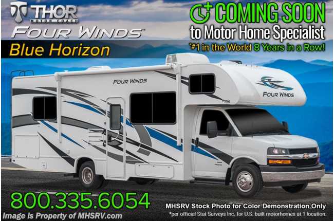 2023 Thor Motor Coach Four Winds 24F W/ Upgraded A/C, Ext. Entertainment &amp; More