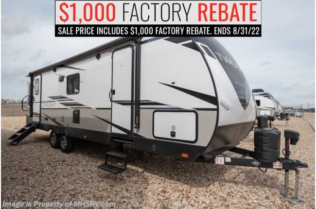 2022 Twilight RV TWS 2690 W/ Theater Seating, Dual A/C, King, Upgraded Fridge,  Power Awning &amp; More
