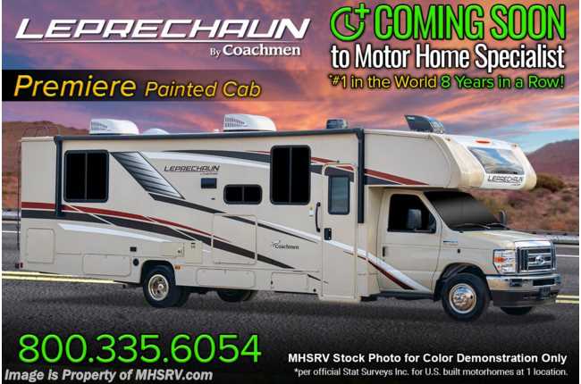 2022 Coachmen Leprechaun 319MB W/ CRV Comfort Pkg., Premier Plus Pkg., Dual A/Cs &amp; Ext Camp Kitchen