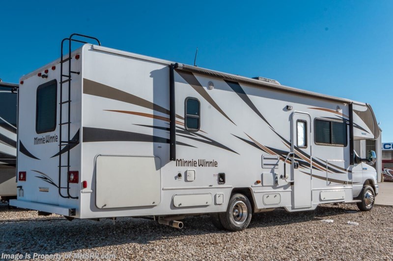 2018 Winnebago Minnie Winnie 31G Bunk Model W/ Oven, Power Patio Awning ...