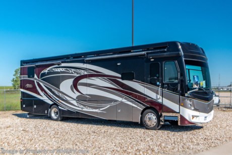 12/6/21  &lt;a href=&quot;http://www.mhsrv.com/american-coach-rv/&quot;&gt;&lt;img src=&quot;http://www.mhsrv.com/images/sold-americancoach.jpg&quot; width=&quot;383&quot; height=&quot;141&quot; border=&quot;0&quot;&gt;&lt;/a&gt;  ***Consignment*** Used American Coach RV for sale – 2018 American Coach American Revolution 38K Bath &amp; &#189; with 3 slides, 21,601 miles and features aluminum wheels, automatic leveling, 2 ducted A/Cs, Onan diesel generator, Cummins diesel engine, Freightliner chassis, tilt &amp; telescoping smart wheel, GPS, power door locks, cruise control, aqua-hot, power patio awning, power door awning, 2 cargo trays, pass-thru storage with side swing doors, LED running lights, docking lights, black tank rinsing system, water filtration system, exterior shower, exterior entertainment, clear paint mask, airhorns, inverter, ceramic tile, all electric coach, booth coverts to sleeper, central vacuum, dual pane windows, fireplace, multi-plex lighting system, power roof vents, solar/black out shades, solid surface kitchen counters with sink covers, convection microwave, residential refrigerator with ice maker, electric 2 burner range, glass shower door with seat, stackable washer &amp; dryer, theater seats, king bed, 4 flat screen TVs and much more. For additional information and photos, please visit Motor Home Specialist at www.MHSRV.com or call 800-335-6054.