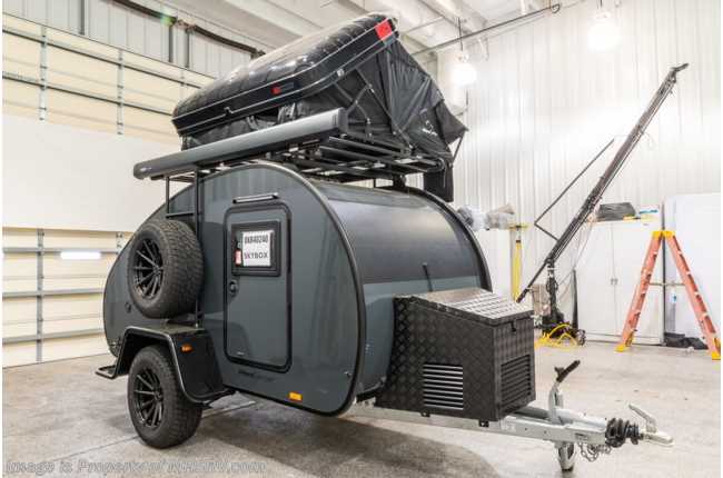 2022 Hero Camper Ranger SKYBOX Teardrop Travel Trailer W/Kepler Skybox, Solar, A/C, Ext. Kitchen and Much More!