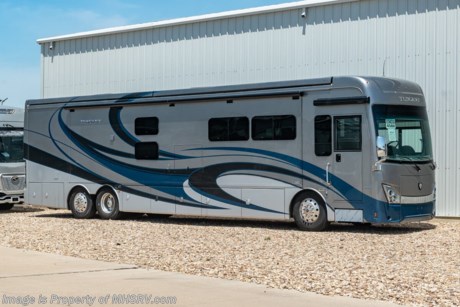 7-27-23 &lt;a href=&quot;http://www.mhsrv.com/thor-motor-coach/&quot;&gt;&lt;img src=&quot;http://www.mhsrv.com/images/sold-thor.jpg&quot; width=&quot;383&quot; height=&quot;141&quot; border=&quot;0&quot;&gt;&lt;/a&gt; MSRP $637,028. New 2023 Thor Motor Coach Tuscany 45BX Bunk Model for sale at Motor Home Specialist; the #1 Volume Selling Motor Home Dealership in the World. This beautiful RV is approximately 44 feet 10 inches in length with 3 slides, 2 full baths, Tilt-a-View king size bed, massive chasie with Hide-A-Bed sofa, large LED TV, drop-down overhead loft, diesel fired Aqua Hot, stackable washer/dryer, 450HP Cummins diesel engine, Freightliner tag axle chassis with IFS and an Allison 6-speed automatic transmission. This diesel motor home also features a host of impressive standard features such as a residential refrigerator, exterior entertainment center, keyless entry system, inverter with 6 house batteries, roof mounted awnings with matching aluminum boxes, Winegard CONNECT 4G/wifi system, high polished aluminum wheels, (2) stage Jacobs brake, dual fuel fills, full length stainless stone guard, fully automatic leveling system, 10KW generator, (3) roof A/C&#39;s with heat pumps and MUCH more. Addition options include the two power slide storage trays. For additional details on this unit and our entire inventory including brochures, window sticker, videos, photos, reviews &amp; testimonials as well as additional information about Motor Home Specialist and our manufacturers please visit us at MHSRV.com or call 800-335-6054. At Motor Home Specialist, we DO NOT charge any prep or orientation fees like you will find at other dealerships. All sale prices include a 200-point inspection, interior &amp; exterior wash, detail service and a fully automated high-pressure rain booth test and coach wash that is a standout service unlike that of any other in the industry. You will also receive a thorough coach orientation with an MHSRV technician, a night stay in our delivery park featuring landscaped and covered pads with full hook-ups and much more! Read Thousands upon Thousands of 5-Star Reviews at MHSRV.com and See What They Had to Say About Their Experience at Motor Home Specialist. WHY PAY MORE? WHY SETTLE FOR LESS?