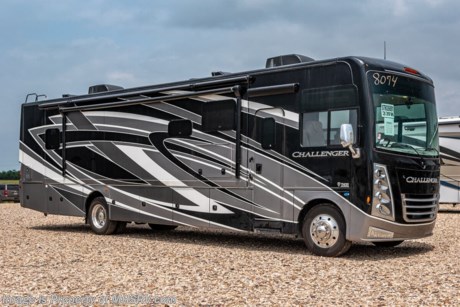 7-20-23 &lt;a href=&quot;http://www.mhsrv.com/thor-motor-coach/&quot;&gt;&lt;img src=&quot;http://www.mhsrv.com/images/sold-thor.jpg&quot; width=&quot;383&quot; height=&quot;141&quot; border=&quot;0&quot;&gt;&lt;/a&gt;  MSRP $286,688. The 2023 Thor Motor Coach Challenger 37FH Bath &amp; 1/2 luxury RV measures approximately 38 feet 11 inches in length and features (3) slide-out rooms, king size Tilt-A-View bed, fireplace, frameless dual pane windows, exterior entertainment center, LED lighting, residential refrigerator, inverter and bedroom TV. This beautiful new motorhome also features the new Ford chassis with 7.3L PFI V-8, a 6-speed TorqShift&#174; automatic transmission, an updated instrument cluster, automatic headlights and a tilt/telescoping steering wheel. Optional features include the leatherette theater seats. The Thor Motor Coach Challenger also features luxury styling furniture throughout, 10&quot; dash radio with navigation &amp; Bluetooth, Girard tankless water heater, aluminum wheels, fully automatic hydraulic leveling system, electric overhead Hide-Away loft, electric patio awning with LED lighting, side hinged baggage doors, roller day/night shades, solid surface kitchen counter, dual roof A/C units, 5,500 Onan generator with auto generator start, as well as heated and enclosed holding tanks. For additional details on this unit and our entire inventory including brochures, window sticker, videos, photos, reviews &amp; testimonials as well as additional information about Motor Home Specialist and our manufacturers please visit us at MHSRV.com or call 800-335-6054. At Motor Home Specialist, we DO NOT charge any prep or orientation fees like you will find at other dealerships. All sale prices include a 200-point inspection, interior &amp; exterior wash, detail service and a fully automated high-pressure rain booth test and coach wash that is a standout service unlike that of any other in the industry. You will also receive a thorough coach orientation with an MHSRV technician, a night stay in our delivery park featuring landscaped and covered pads with full hook-ups and much more! Read Thousands upon Thousands of 5-Star Reviews at MHSRV.com and See What They Had to Say About Their Experience at Motor Home Specialist. WHY PAY MORE? WHY SETTLE FOR LESS?