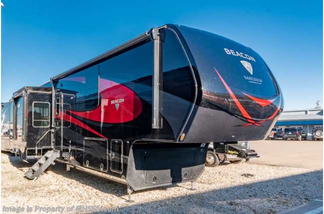 2021 Vanleigh Beacon  Bath &amp; 1/2 W/ 3 A/Cs, 7Ft Ceilings, Power Roof Vents, W/D, Fireplace, Hydraulic Leveling, Theater Seats &amp; More