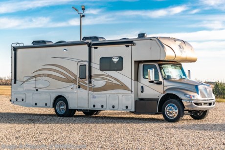 /SOLD 4-1-22 M.S.R.P. $237,841- New 2022 Nexus Wraith 33W International Diesel Super C RV for Sale at Motor Home Specialist; the #1 Volume Selling Motor Home Dealership in the World. This unit is approximately 33 feet 3 inches in length. Options include the beautiful exterior paint, upgraded slate cabinetry, theater seats, convection microwave, exterior entertainment center, glass shower door, Nexair fan, solar panel, and a roof ladder. This amazing Super C RV also features the Wraith Value Package which includes power driver &amp; passenger seats, water filtration system throughout, heated &amp; remote mirrors, fiberglass roof, high strength low allow steel frame throughout, HVAC metal ducting and outside shower. Additional features found in the Nexus RV include galvanized steel storage boxes, heated and enclosed holding tanks, upgraded Beau™ Flooring and &quot;plug and play&quot; electrical harnesses throughout the coach making every Nexus RV&#39;s electrical system more dependable. Strength, Safety and Customer Satisfaction are the 3 cornerstones found in every Nexus RV. The strength of the International chassis is nothing short of legendary and the 300HP diesel engine delivers exceptional power and performance. The construction of the Nexus RV far exceeds the industry norm. First, and arguable foremost, the Nexus RV boast an all STEEL cage construction instead of the normal aluminum framed construction found in the competition. Steel cage construction is 72% stronger than aluminum and is only common place is RVs such as the Foretravel Realm or a Prevost bus conversion; both of which would have an M.S.R.P. value well over $1 million dollars! That same commitment to strength and safety is found throughout the Nexus line-up. You will also find construction highlights such as 2 layers of Azdel substrate in the sidewalls &amp; roof! The Azdel product provides 3X the insulation value of wood and is 50% lighter which will help optimize your engine’s performance and fuel economy, and because it is not a wood material harvested from the rain forest it is both greener and provides a less that 1% chance of retaining any moisture that could ever lead to wall separation or mold. It is also formaldehyde free, impact resistant and a sound absorbing material creating a much quieter RV. To further protect and insulate the RV from the elements Nexus utilizes high grade UV protected automotive window seals. The roof is a pre-stamped metal roof truss system that is further highlighted by the exterior layer of seamless fiberglass as opposed to the normal TPO or &quot;rubber roofs&quot; found in most RVs built today. The steel roof is also designed to incorporate Nexus RV&#39;s Easy-Flow Air Distribution system. This HVAC ducting is a tried-and-true system that provides more evenly distributed A/C throughout the coach as well as helps promote cleaner air and reduce allergens. For more complete details on this unit and our entire inventory including brochures, window sticker, videos, photos, reviews &amp; testimonials as well as additional information about Motor Home Specialist and our manufacturers please visit us at MHSRV.com or call 800-335-6054. At Motor Home Specialist, we DO NOT charge any prep or orientation fees like you will find at other dealerships. All sale prices include a multi-point inspection, interior &amp; exterior wash, detail service and a fully automated high-pressure rain booth test and coach wash that is a standout service unlike that of any other in the industry. You will also receive a thorough coach orientation with an MHSRV technician, a night stay in our delivery park featuring landscaped and covered pads with full hook-ups and much more! Read Thousands upon Thousands of 5-Star Reviews at MHSRV.com and see what they had to say about their experience at Motor Home Specialist. MHSRV.com or 800-335-6054 - Why Pay More? Why Settle for Less?