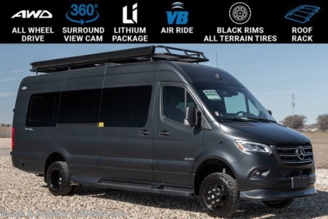 MSRP $308,842. New 2024 American Coach Patriot MD4. This luxury Class B RV measures approximately 24 feet 3 inches in length with the 170EXT sprinter chassis and all the features that come along with it such as the 2.0L High-Output Diesel engine, keyless start, Mercedes Pro Connect, 16” aluminum rims, Suburban water heater, induction cooktop, custom Maybach style seating, side &amp; rear screen doors, dark tinted side &amp; rear windows, fiberglass running boards, power awning with LED lights, roof top A/C, back up camera and so much more.  Options include the beautiful Matte Black exterior paint, black seats with Graphite walls and Black Denali with satin wood finish, all terrain tires with black rims, upgraded AWD chassis, SLS diamond seating, low profile spoiler, seat heat and massage, surround view camera system, wireless internet router, Apple TV, complete roof rack, Air Ride Suspension System as well as the Freedom 1080 Package which features 1080Ah lithium batteries, 3000W inverter, high efficiency roof top A/C, Timberline diesel furnace &amp; hot water heater, under hood generator/high output alternator, and 320W solar power. For additional details on this unit and our entire inventory including brochures, window sticker, videos, photos, reviews &amp; testimonials as well as additional information about Motor Home Specialist and our manufacturers please visit us at MHSRV.com or call 800-335-6054. At Motor Home Specialist, we DO NOT charge any prep or orientation fees like you will find at other dealerships. All sale prices include a multi-point inspection, interior &amp; exterior wash, detail service and a fully automated high-pressure rain booth test and coach wash that is a standout service unlike that of any other in the industry. You will also receive a thorough coach orientation with an MHSRV technician, a night stay in our delivery park featuring landscaped and covered pads with full hook-ups and much more! Read Thousands upon Thousands of 5-Star Reviews at MHSRV.com and see what they had to say about their experience at Motor Home Specialist. MHSRV.com or 800-335-6054 - Why Pay More? Why Settle for Less?