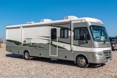 3-9 &lt;a href=&quot;http://www.mhsrv.com/fleetwood-rvs/&quot;&gt;&lt;img src=&quot;http://www.mhsrv.com/images/sold-fleetwood.jpg&quot; width=&quot;383&quot; height=&quot;141&quot; border=&quot;0&quot;&gt;&lt;/a&gt; Used Fleetwood RV for sale – 2003 Fleetwood Southwind 32VS is approximately 26 feet in length with 2 slides, 68,552 miles and features 2 ducted A/Cs, Onan generator, Ford engine, Ford chassis, tilt steering wheel, power driver door, cruise control, black tank rinsing system, exterior shower, booth converts to sleeper, hardwood cabinets, solar/black out shades, 3 burner range with oven, 2 flat screen TVs and much more. For additional information and photos, please visit Motor Home Specialist at www.MHSRV.com or call 800-335-6054.