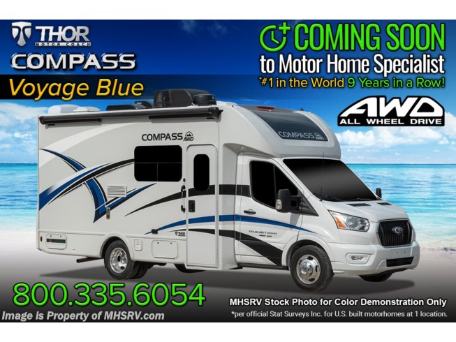 New 2023 Thor Motor Coach Compass 23TW available in Alvarado, Texas