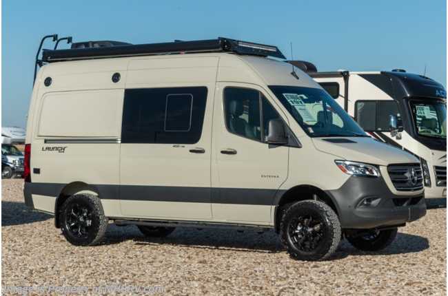 2022 Entegra Coach Launch 19Y 4x4 Sprinter W/ Keyless Entry, Solar, Lithium Power System and Much More