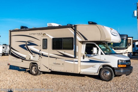 3/28/22  &lt;a href=&quot;http://www.mhsrv.com/coachmen-rv/&quot;&gt;&lt;img src=&quot;http://www.mhsrv.com/images/sold-coachmen.jpg&quot; width=&quot;383&quot; height=&quot;141&quot; border=&quot;0&quot;&gt;&lt;/a&gt;  Used Coachmen RV for sale - 2015 Coachmen Leprechaun 260DS is approximately 27 feet in length with 2 slides, 16,798 miles and features 3 camera monitoring, ducted A/C, Onan generator, Chevy engine, Chevy chassis, tilt steering wheel, power driver door, power windows, power door locks, cruise control, electric/gas water heater, power patio awning, LED running lights, black tank rinsing system, booth converts to sleeper, convection microwave, 3 burner range, theater seating, flat screen TV and much more.  For additional information and photos, please visit Motor Home Specialist at www.MHSRV.com or call 800-335-6054.