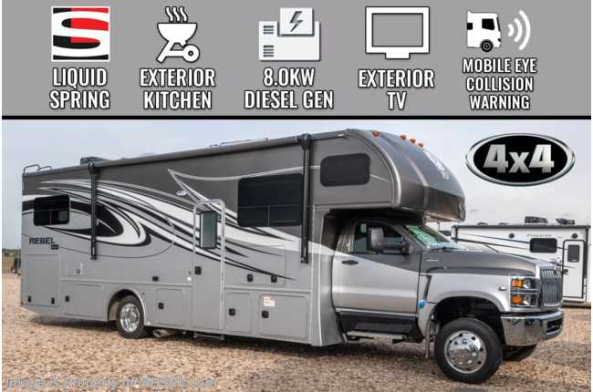 2023 Nexus Rebel 35R Bunk Model 4x4 International® CV™ Series Super C W ...