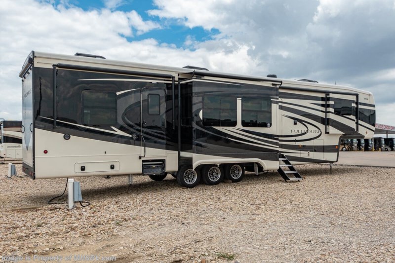 2023 DRV Full House LX455 Toy Hauler W/ Mor-Ryde Step Above Step ...