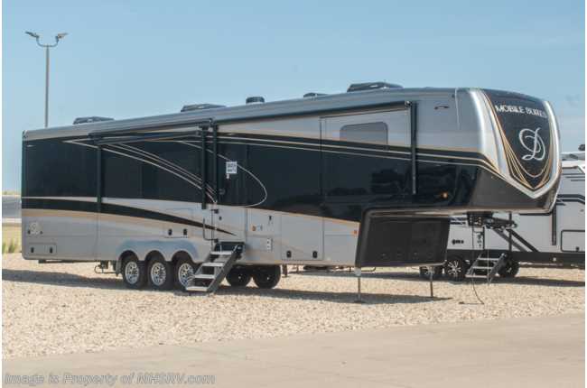 2022 DRV Mobile Suites 43 Manhattan Luxury Bath &amp; 1/2, Bunk Model W/ King Bed &amp; Theater Seats