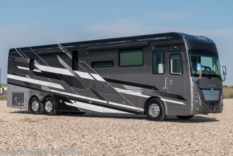 &lt;a href=&quot;http://www.mhsrv.com/other-rvs-for-sale/foretravel-rv/&quot;&gt;&lt;img src=&quot;http://www.mhsrv.com/images/sold-foretravel.jpg&quot; width=&quot;383&quot; height=&quot;141&quot; border=&quot;0&quot;&gt;&lt;/a&gt; M.S.R.P. $1,543,540 - The 2023 Foretravel Realm Presidential Series takes the luxury motor coach market to all new heights and further propels the legacy of Foretravel as well as the Realm FS6 itself. The Foretravel Realm stands alone as the finest motor coach of its kind available on the market today. It rides on Spartan&#39;s Premier K4 chassis offering incomparable ride, handling, and safety. This extraordinary motor coach is the Luxury Villa 2 (LV2) floor plan with the incredible Majesty interior d&#233;cor package and the all-new Sword exterior paint scheme that are both exclusive to the Realm Presidential Series. The LV2 is highlighted by a massive power lift living room TV; U-shaped extendable sofa; a stack washer/dryer; a luxurious master bedroom with a Slumber Ease motorized luxury king size mattress and power lift LED TV; and an incredible, residential designed master bath with huge custom tile shower, beautiful sink basins, large pull-out medicine cabinet, private water closet, and large master linen &amp; wardrobe closet. You will also find a true flat floor design throughout the Realm Presidential Series including, not only Foretravel&#39;s premium flat floor slide-out rooms but also the bedroom to master bath transition. The Presidential Series also boasts a 600D Hydronic Heating system. You will find a multi-function digital dash and instrumentation display system, the Premier Steer adjustable driver&#39;s assist system, Navigation with in-dash and additional passenger side monitors, a Coach Monitoring System, tire pressure sensors, beautiful full tile floors and back-splashes, ultra-high-end quartz counter tops throughout, premium brand refrigerator and convection microwave, LED accent lighting throughout, a beautiful curved step entry way, Braun extra heavy duty power entrance steps, a designer entry door with LED accent lighting, 4K QLED TVs where applicable, upgraded cab stereo and sub-woofer, heated and cooled leather pilot and co-pilot seats, recessed and upgraded ceiling features in the galley and bedroom, recessed cook top, Mobile Eye Collision Avoidance System, a &quot;Bird&#39;s Eye View&quot; camera system for the ultimate in coach visibility along with an additional 3-camera coach monitoring system with power rear camera, Eaton Vorad blind spotters, dual integrated power awnings, power entry door awning, exterior entertainment center, (2) electric sliding cargo trays, exterior freezer, full coach and multi-color LED ground effect lighting package, unmistakable full body paint exterior with Armor-Coat sprayed protection below windshield, chrome grill and accent package, (2) 2800 watt inverters, electric floor heat, solar panel package, dishwasher drawer, HD satellite and WiFi Ranger Elite. The Spartan K4 chassis is not only massive in stature but boasts a best-in-class 20,000 lb. Independent Front Suspension, Premier Steer (adjustable steering control system), Torqued-Box Frame, a passive steering rear tag axle for incomparable handling and maneuverability as well as the Spartan Advanced Protection System which includes OnGuard™ Active a collision mitigation system with adaptive cruise control, electronic stability control, and automatic traction control. You will know instantly, once behind the wheel of a Realm, that this chassis is truly a cut above all other luxury motor coach chassis. It is powered by a Cummins 605HP diesel. You will also find additional advanced safety features on a Realm like a fire suppression system for the engine, Tyron Bead-Lock wheel safety bands, and steel construction rather than aluminum found in the competition. You will also enjoy the ultimate in slide-out room fit and finish. These slides are undoubtedly head and shoulders above the competition. They feature pneumatic seals that provide a literal airtight seal completely around the entire slide-out room regardless of slide position for the premium in fit, finish, and function. They also feature a power drop-down flooring system that gives the Realm not only a flat-floor when extended, but a true flat-floor when retracted as well. (No carpet lip, uneven floor surfaces, damaging rollers, poorly sealed rubber gaskets, etc.) The Realm also features a flat floor bedroom to master bath transition. You won&#39;t find that in the competition; Nor will you find a *3-YEAR or 50K MILE SPARTAN NO-COST MAINTENANCE PLAN INCLUDED - (A Realm Exclusive) and a *2-YEAR or 24K MILE LIMITED WARRANTY. For more details contact Motor Home Specialist today. REALM, by definition, is a royal kingdom; a domain within which anything may occur, prevail or dominate. The Realm of Dreams is here and available at Motor Home Specialist, the #1 Volume Selling Motor Home Dealership in the World. Visit MHSRV.com or call 800-335-6054 for complete details, photos, videos, brochures, and more. The Foretravel Realm Presidential Series FS6... Your Kingdom Awaits.