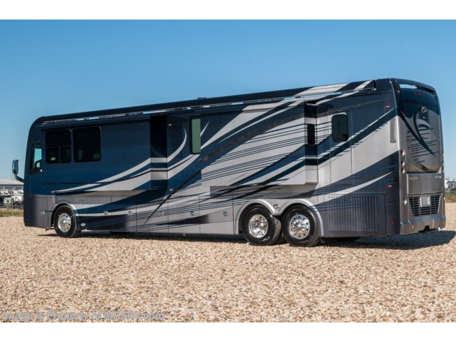 2023 Realm Presidential Luxury Villa Master Suite (LVMS) Bath & 1/2 by Foretravel from Motor Home Specialist in Alvarado, Texas