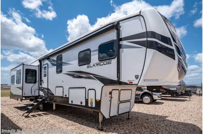 2022 Heartland RV ElkRidge ER 38MB Bunk Model W/ Generator Prep, Bedroom TV, Booth Dinette &amp; More