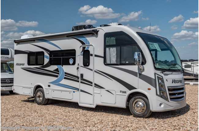 2023 Thor Motor Coach Vegas 24.3 W/ Bedroom TV, WiFi, Solar Charging System, Electric Stabilizing