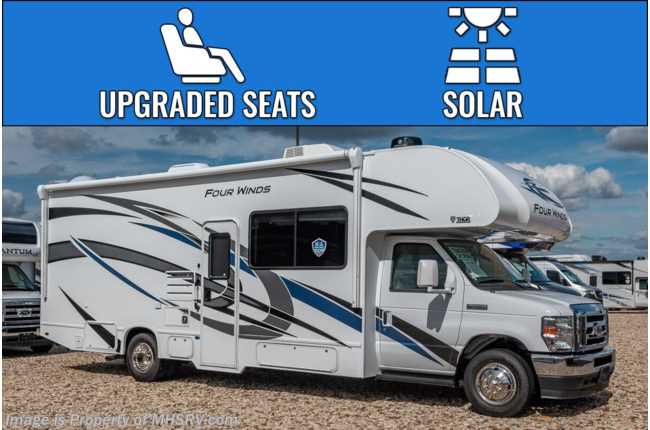 2023 Thor Motor Coach Four Winds 27R W/ Solar, Attic Fan, Secondary Aux Battery &amp; More