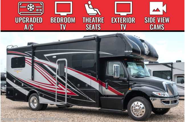 2023 Nexus Triumph 30TSC International Diesel Super C W/ Theater Seats, Ext. TV, Oven, Side View Cams &amp; More