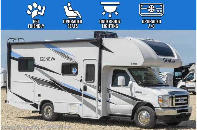 2023 Thor Motor Coach Geneva 22VA W/ Pet-Link™, LED Under Coach Lights, 15K A/C W/Heat Pump, &amp; More!