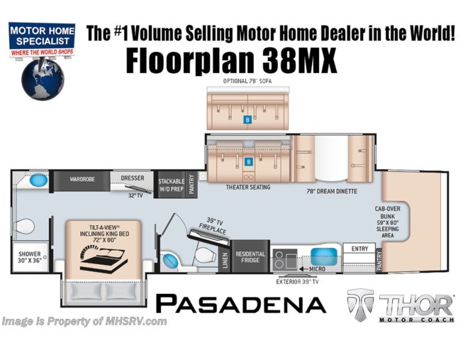 Manufacturer changes and/or options may alter floor plan of unit for sale.
