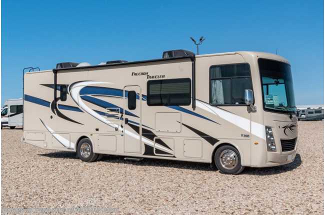 2021 Thor Motor Coach Freedom Traveler A32 Bunk Model W/ Auto Leveling, Bunk TVs, Oven, King &amp; Much More