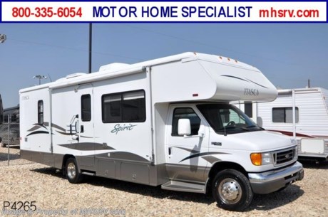 &lt;a href=&quot;http://www.mhsrv.com/other-rvs-for-sale/itasca-rv/&quot;&gt;&lt;img src=&quot;http://www.mhsrv.com/images/sold_itasca.jpg&quot; width=&quot;383&quot; height=&quot;141&quot; border=&quot;0&quot; /&gt;&lt;/a&gt; 
SOLD 2006 Itasca Spirit to Oklahoma on 6/3/11.