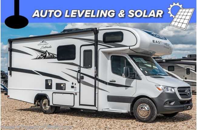 2022 East to West Entrada Sprinter 24FM Mercedes-Benz® Sprinter Diesel W/ Auto Leveling Jacks, Solar, OH Loft &amp; Much More