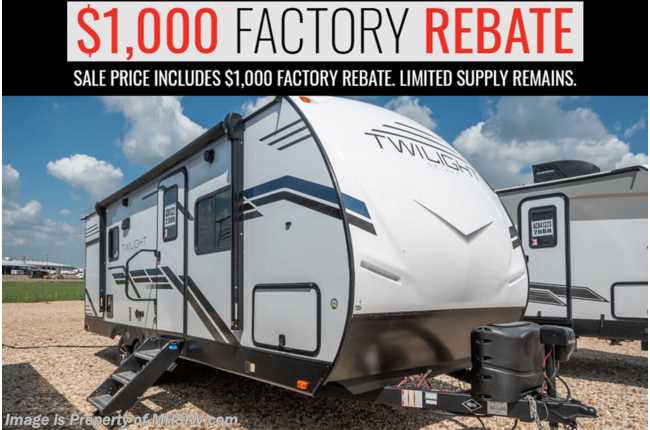 2023 Twilight RV Select TWS 2300 W/ 50AMP, Theater Dinette, Solar Prep &amp; More