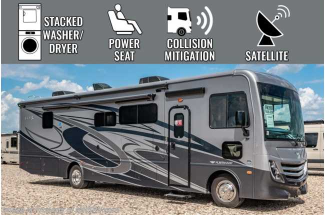 2023 Fleetwood Flex 35R W/ Oceanfront Collection, Theater Seats, Auto Leveling, BR TV &amp; More
