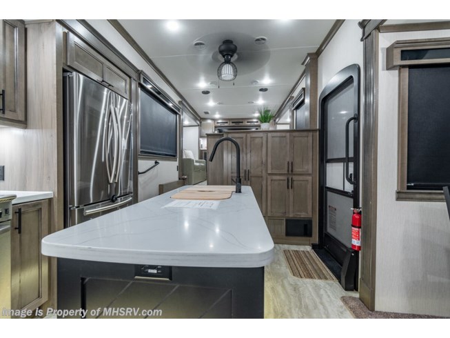 2021 Forest River Riverstone Legacy 37FLTH - Used Travel Trailer For Sale by Motor Home Specialist in Alvarado, Texas