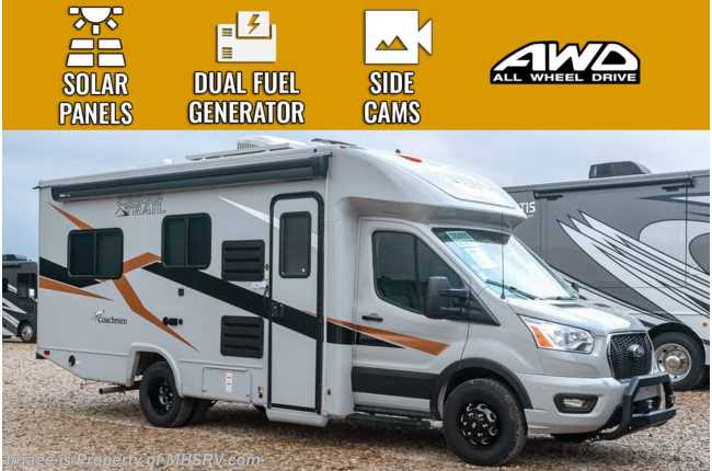 2023 Coachmen Cross Trail 21XG All Wheel Drive (AWD) EcoBoost® RV W/ Xtreme Pkg., Solar, Dual Fuel Gen, EV Pkg &amp; More