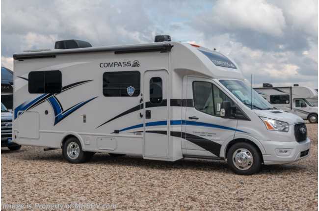 2023 Thor Motor Coach Compass 24KB All-Wheel Drive (AWD) Luxury B+ EcoBoost® Edition W/ Heat Pads &amp; More