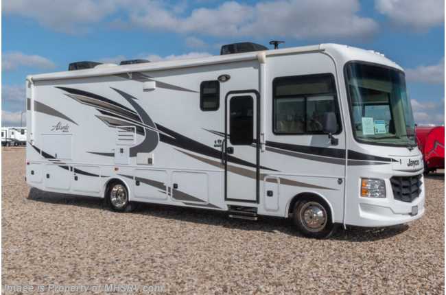 2018 Jayco Alante 31V W/ Auto Leveling, Oven, GPS, Dual A/C, Ext. TV, Dual A/C &amp; More