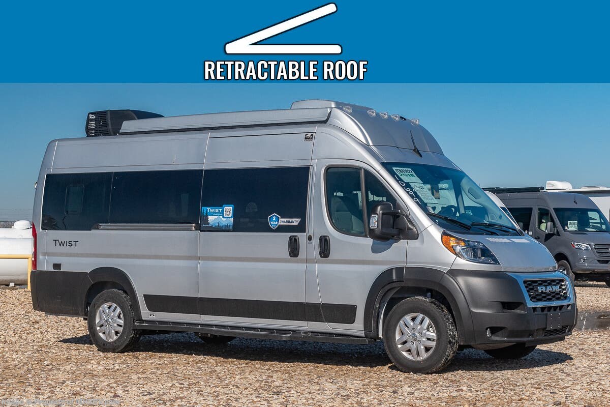 2023 Thor Motor Coach Twist 2AB W/ Retractable Roof Top With Sleeping Area, Solar, Rapid Camp+® Multiplex