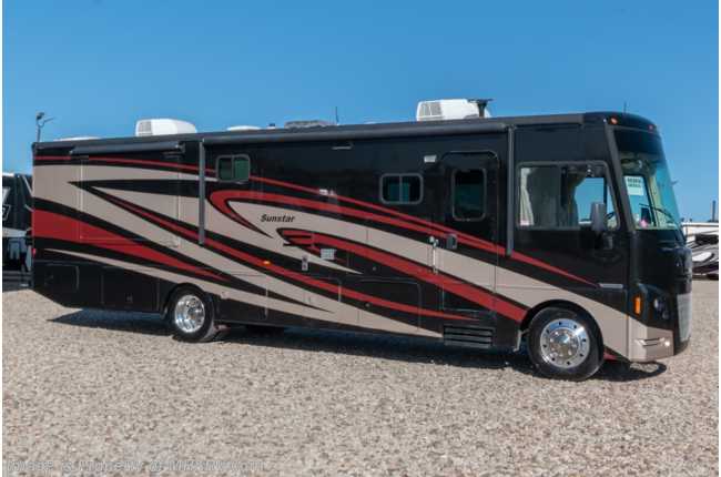 2015 Itasca Sunstar 35F Bath &amp; 1/2 W/ 3 Cam, Auto Leveling, Oven, Ext. TV, Heat Pump &amp; More