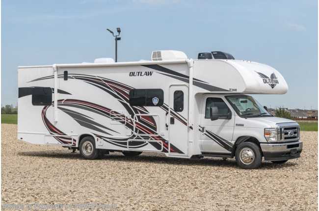2023 Thor Motor Coach Outlaw Toy Hauler 29T Toy Hauler W/ Ext TV &amp; Swivel Captain Chairs