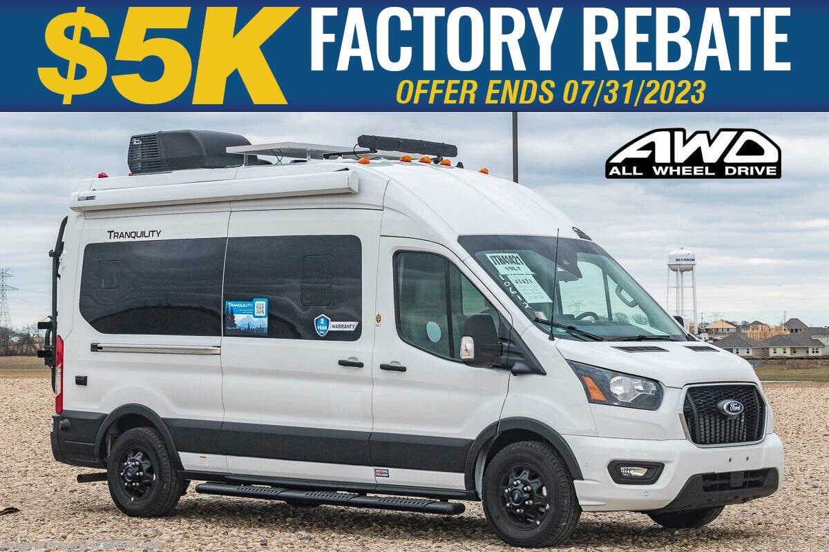 2023 Thor Motor Coach Tranquility Transit 19LT AWD Transit Chassis With Roof Top Solar, LED Light Bar and Much More