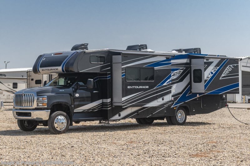 Entourage Rv 2024 Coachmen Entourage 330DS Super C 4x4 W/ Power Dual Recliners, W/D ...