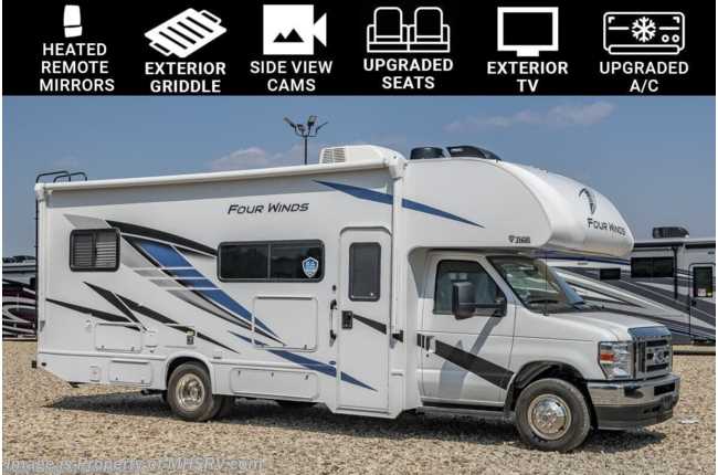 2024 Thor Motor Coach Four Winds 26X W/ Heated Remote Mirrors, Attic Fan, Elec Stabilizing Sytem, Upgraded A/C &amp; More